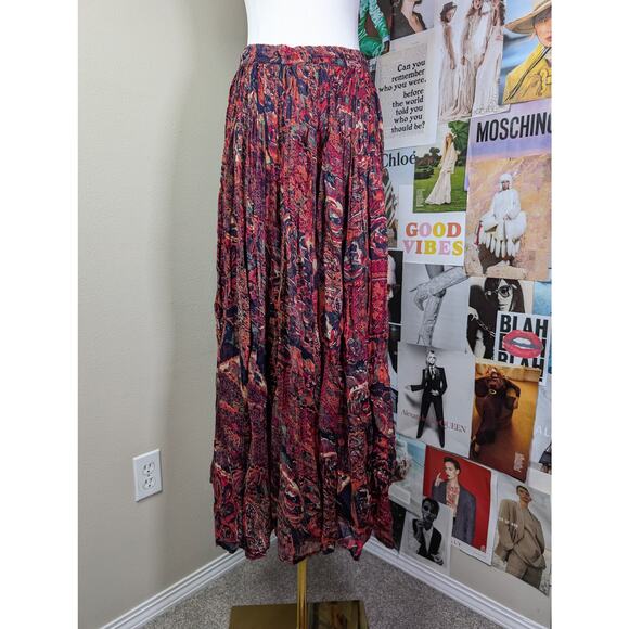 Boho Printed Skirt - Picture 4 of 7
